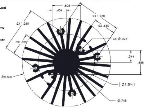 wholesale 19755-XL-AB W/ANO Heat Sinks supplier,manufacturer,distributor